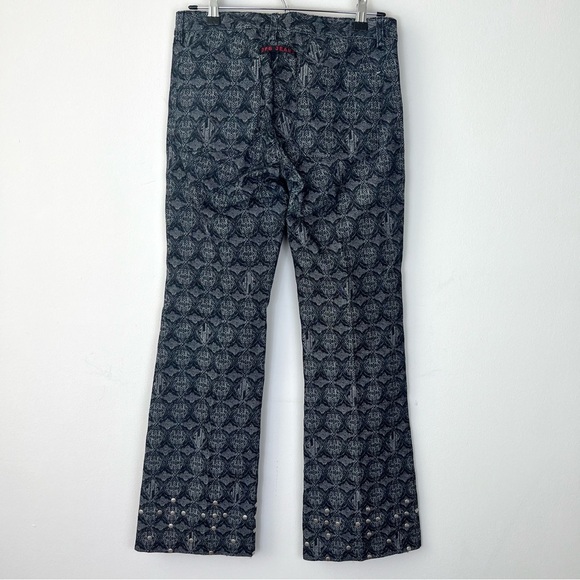 JPG Jean Paul Gaultier Stud Knit Flare Jeans - Picture 6 of 11